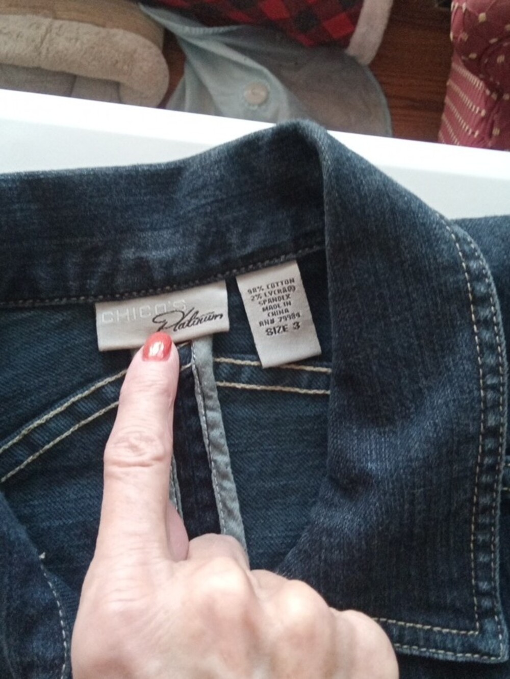 DENIM VEST - Picture 2 of 7